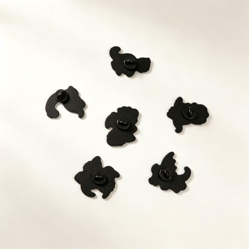 4/6/9/10/12/16/20PCS Cute Enamel Pins Bulk Set, Art Aesthetic Lapel Brooches, Humorous Quote Pins for Backpacks Jackets Hats Bags, Novelty Cool Badges for Women, Men, Teens, Kids - style: 6pcs Dinasour