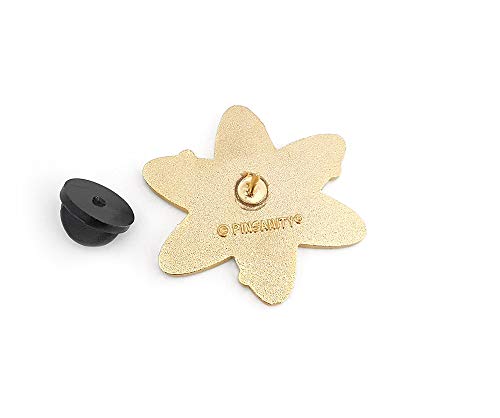 Pinsanity Atomic Symbol Rainbow Enamel Lapel Pin