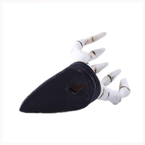 Halloween Skeleton Hand Ring Holder Wall Mounted Key Holder Organizer Multifunctional Wall Hooks for Hanging Keys Jewelry Bracelet Gothic Home Decor for Entryway Bedroom