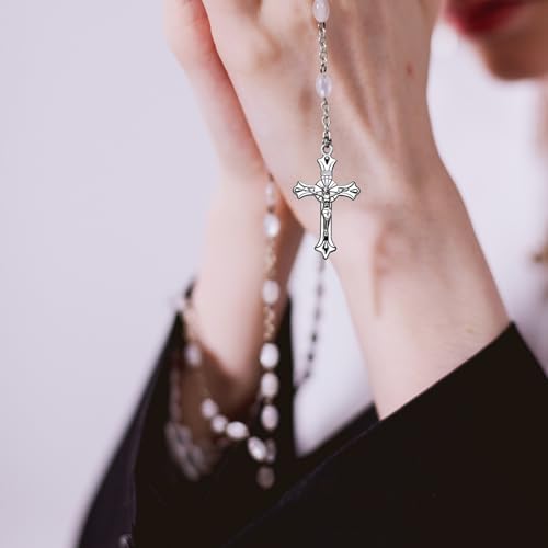 Weyuley 100pcs Antique Silver Plated Cross Charms Pendant DIY Bracelets Necklace Jewelry Making Craft Wholesale 37mmx21mm(A282)