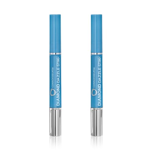CONNOISSEURS Diamond Dazzle Stik - Portable Diamond Cleaner for Rings and Other Jewelry - Bring Out The Sparkle in Your Diamonds and Precious Stones - style: Original (2 Count)