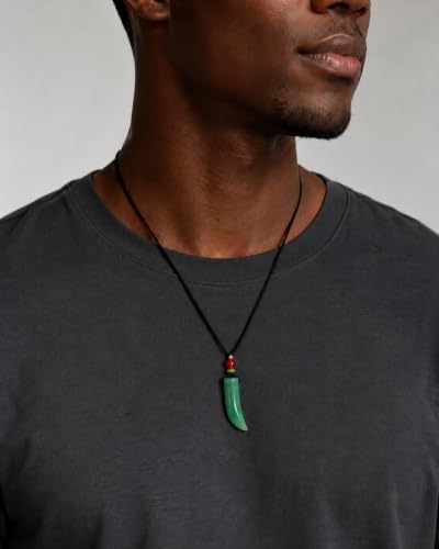Natural Jade Cross Necklace for Men/Women Green Stone Healing Cross Pendant Necklace Christian Religious Spirit Jewelry Gift - color: C