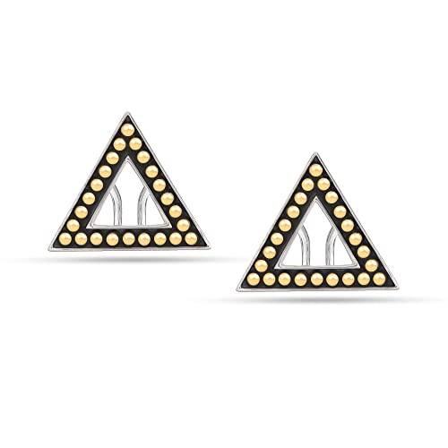 LeCalla 925 Sterling Silver Stud Earrings for Women | Pierced Omega Back Earring | Omega Earrings Jewelry Gift for Her, Wife | Daily Wear & Special Occasion Earring - color: Omega Back 07