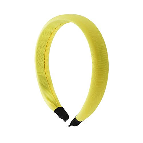 Yellow Padded Headband for Women - color: Yellow
