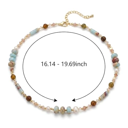 Bohemian Necklace Multi Color Jewelry for Women