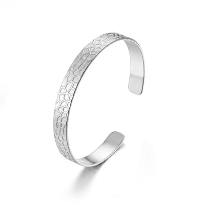925 Sterling Silver Bangles For Women Handmade Silver Bangles Open Adjustable Bangle Bracelets For Women Silver Open Cuff Bracelets Stackable Wrap Bangles Festival Jewelry Gifts - color: Style 05