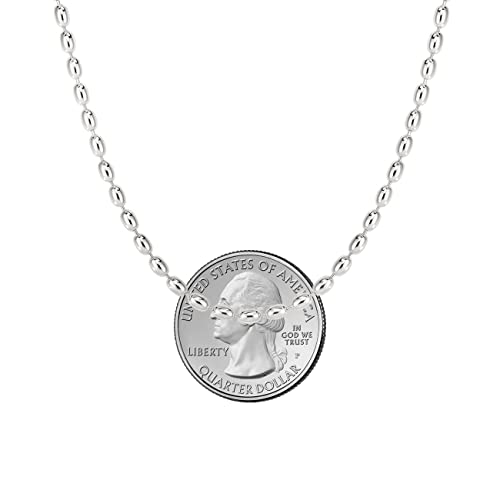 Savlano 925 Sterling Silver Oval Rice Bead Strand Chain Necklace For Women - Made in Italy Comes With a Gift Box - style: 2.3MM