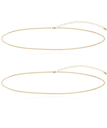 2Pcs Waist Chain 18K Gold Plated Belly Chain Coin Sequin Satellite Beaded Snake Box Chain Layered Body Chain Sexy Bikini Summer Beach Body Jewelry Accessories for Women Adjustable - style: box chain