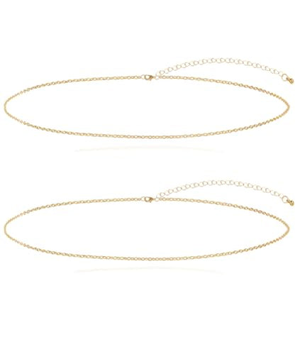 2Pcs Waist Chain 18K Gold Plated Belly Chain Coin Sequin Satellite Beaded Snake Box Chain Layered Body Chain Sexy Bikini Summer Beach Body Jewelry Accessories for Women Adjustable - style: box chain