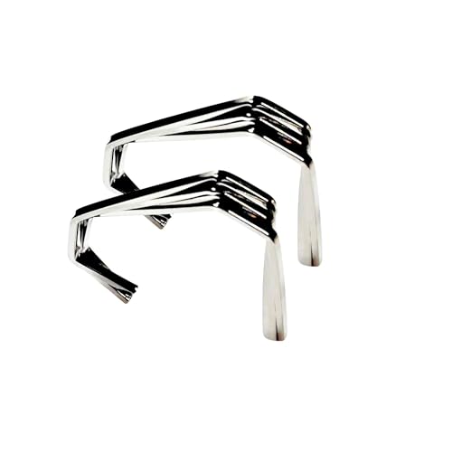 Hoop Invisible Clip On Earrings for Women Not Pierced Gold Small Twisted Hoop Comfortable Silver Large Clip On Earrings - color: Triangle Hoop Silver