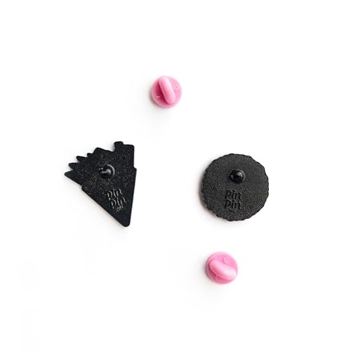 Enamel Pin Set (2 Pins Per Set) for Backpack, Bag, Lapel, Noodles, Food, Kawaii Button Collector - style: Sushi & Hand Roll