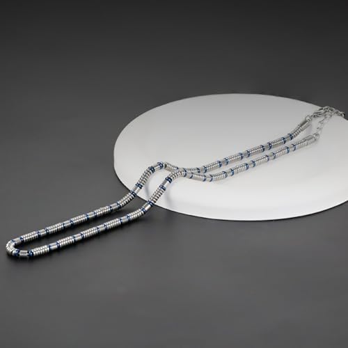 Stainless Steel Chain Necklaces,Rolo Chain Necklace for Men Women,Unique Fashion and Charm Jewelry, Silver Tone Chain,Stainless Steel Adjustable Link, Gifts for Friends/Husband/Dad - style: 1479