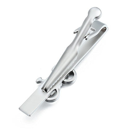 HAWSON 2 inch/ 2.2 inch Tie Clip for Men, Novelty Tie Bar Clip for Men and Boys, Interesting Tie Clip for Party - color: Bike