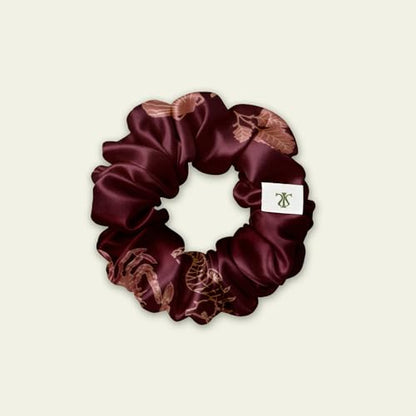 LILYSILK Silk Hair Scrunchies Ties for Frizz & Breakage Prevention 100% Mulberry No Damage Elastic Ponytail Holders, Cancer - color: Cancer