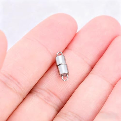 925 Sterling Silver Lobster Clasp for DIY Necklace Bracelet Jewelry Making, Double Spring Clasp with Closed Jump Rings, Necklace Extender Clasp Connector Bracelet Extension (Style 15) - style: Style 15