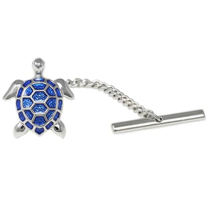 Men’s Tie Tack Tie Pin with Chain – Classic Lapel Pin Accessory for Dress Shirts, Suits & Formal Wear - style: MDTB-BT