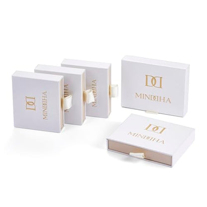 MINDDHA Waterproof No Tarnish Rings|14K Gold/White Gold Plated| Fidget Stacking Anxiety Interlocking Triple Row| Silver/Gold Rings for Women- 2mm 3mm Band Size 4-12 - color: Waterproof 2mm Gold