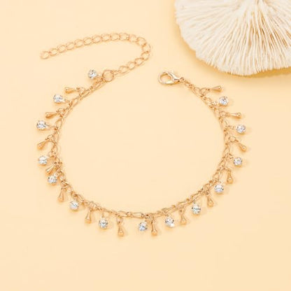 Ankle Bracelets for Women Charm Tissue Foot Chain Beach Jewelry | 14K Gold Plated Anklets for Women, Beach Jewelry for Women Beach Vacation Essentials Accessories Gifts