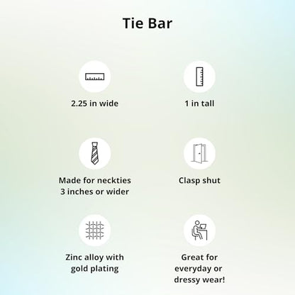 tiemart Tie Bar - style: Santa