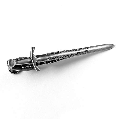 HAWSON 2 inch Tie Clip for Men-Novelty Sport Necktie Bar Clip,Tie Pin,Special Interesting Gift for Men - style: Sword