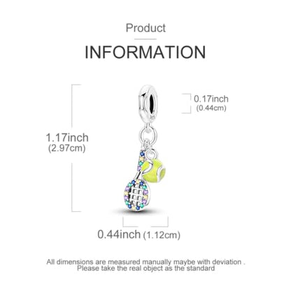 LNQOBU 925 Sterling Silver Charms for Bracelets Dangle Pendant fit Pandora Bracelets or Necklaces Jewelry Woman Gift Beads Charm (With one Spacer Beads) - style: Charms Bead 1664