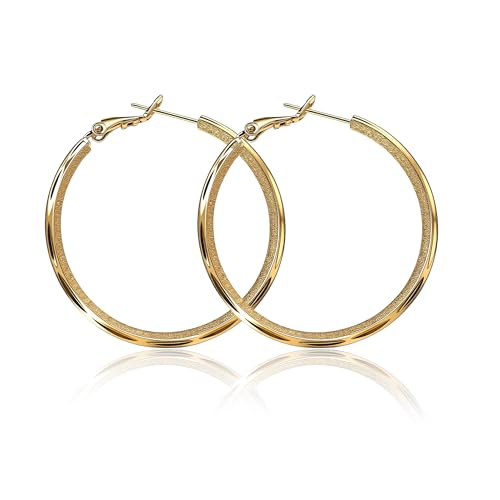 Shiny Gold Butterfly Earrings for Women | 14K Real Gold Plated Butterfly Earrings for Women, Dainty & Trendy Butterfly Stud Earrings for Fashion Jewelry Gifts - color: AZ46