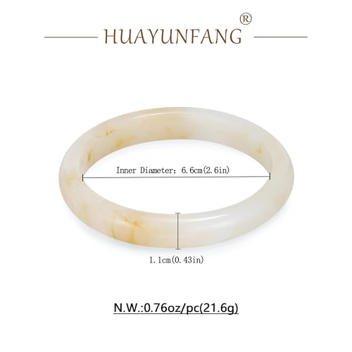 Chunky Acrylic Bangles Bracelets For Women Geometric Acrylic Resin Acetate Mottled Wide Bangle Bracelet Statement Colorful Bangles for Party - color: Cream Acrylic resin Bracelet