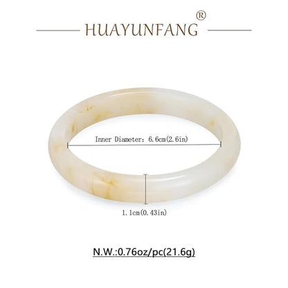 Chunky Acrylic Bangles Bracelets For Women Geometric Acrylic Resin Acetate Mottled Wide Bangle Bracelet Statement Colorful Bangles for Party - color: Cream Acrylic resin Bracelet