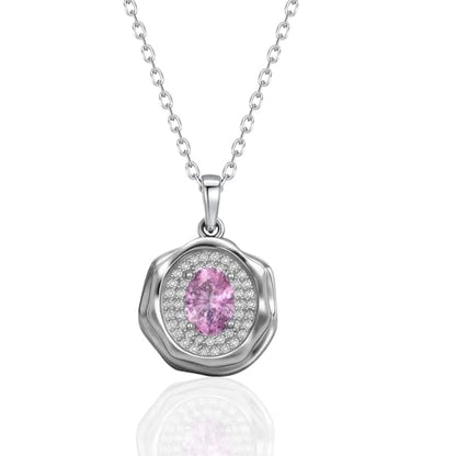 Ahiller Women's Necklace, Dainty Pendant Choker, Adjustable Chain | Heart Initial & Round Pendants, Daily Necklace,17-21" Adjustable Necklaces, Trendy Minimalist Jewelry, Stainless Steel Chain - color: JS-Silver, style: Other Shapes - Multi-Color