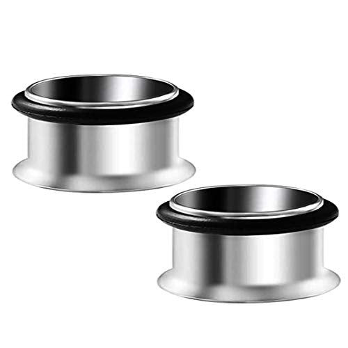 HEKEUOR Ear Tunnels Stretching Kit Stainless Steel Gauge Plugs Set Single Flared Stretching Kit 00g 7/16 1/2 9/16 5/8 3/4 7/8 1 Inch - style: 1" (25MM)