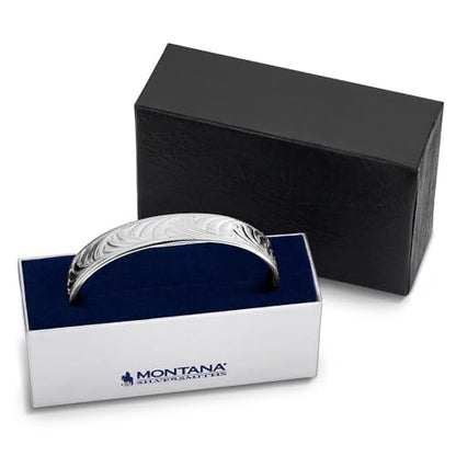 Montana Silversmiths Made in the USA Western Lifestyle Women's Cuff Bracelet - style: Olivia's Reins