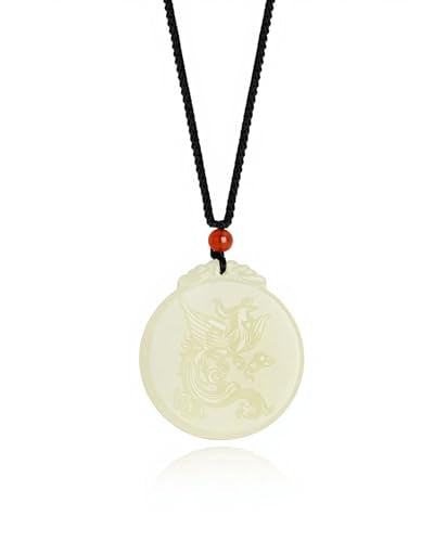 Natural Jade Cross Necklace for Men/Women Green Stone Healing Cross Pendant Necklace Christian Religious Spirit Jewelry Gift - color: G