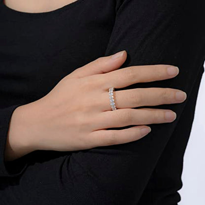 Amazon Essentials 14K Gold Plated Cubic Zirconia Stackable Statement Ring - color: Yellow Gold, size: 9