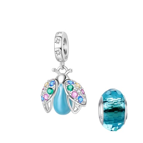 LNQOBU 925 Sterling Silver Charms Color-changing Chameleon Dangle Charm Beads Glow in the Dark Charme fits Pandora Bracelets and Necklace Jewelry Gift for Women - style: Glow in the dark 1724
