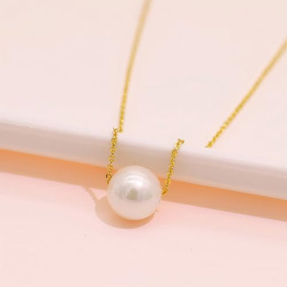 Dainty Layered Pearl Choker Necklace for Women Dainty Chain Necklaces Daisy Pearls jewelry Valentine Day Graduation Bride Gifts - color: yellow gold