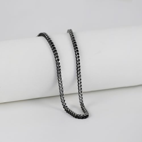 Stainless Steel Chain Necklaces,Rolo Chain Necklace for Men Women,Unique Fashion and Charm Jewelry, Silver Tone Chain,Stainless Steel Adjustable Link, Gifts for Friends/Husband/Dad - style: 1493