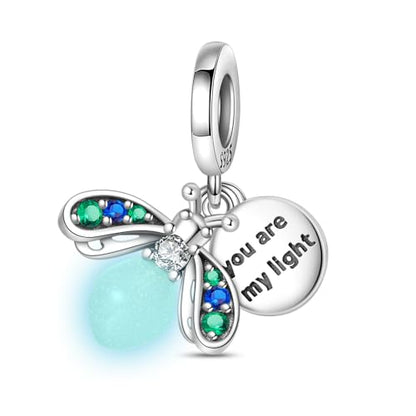 925 Sterling Silver Charms for Bracelets and Necklaces Beads Charms Jewelry Gift for Women - color: Silver