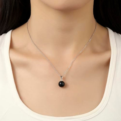 Natural Jade Necklace for Women Sterling Silver Adjustable Handmade Green Jade Pendant Necklaces Healing Crystal Necklace Good Luck Gift for Her - style: Blue Sandstone Necklace