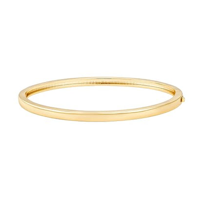 Bangle Bracelets for Women, Dainty Delicate Stacking CZ Diamond Bracelet, 18K Gold Plated Silver, Gold Jewelry, Mother’s Day Gifts for Mom - style: 03-Gold Classic Bangle