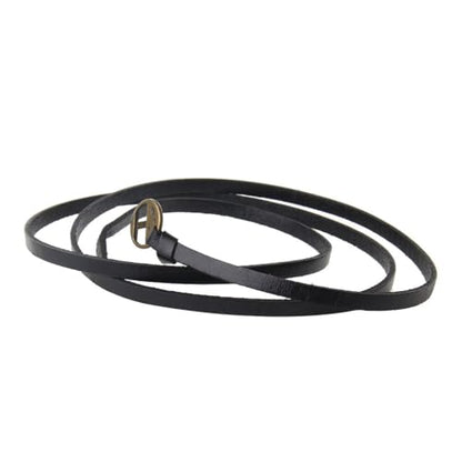 JAOYU Punk Leather Cuff Bracelet Goth Leather Wristband Rock Bracelet Biker Bracelet for Men Leather Armband Black Handmade Jewelry - color: Punk Wrap Bracelet