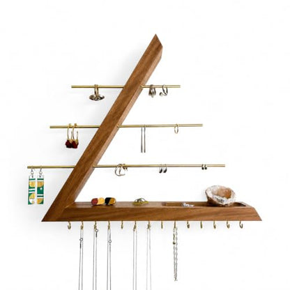 Acacia Jewelry Organizer Wall Mounted
