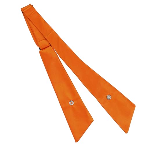 tiemart Crossover Tie - color: Orange Premium