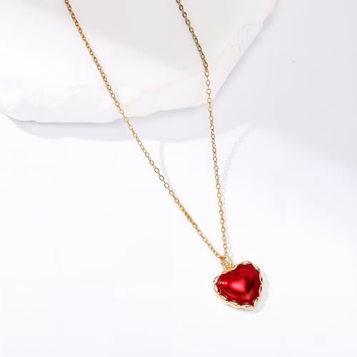Heart Pendant Necklace – Dainty & Minimalist Style for Daily Wear - style: Modern Minimalist