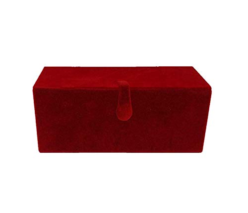atorakushon Combo Satin Purple Make-Up Pouch Jewellery Box 4 Pouch 1 roll Bangle Bag with Velvet Cream Ring & Earring Folder Jewellery Organizer/Storage Box - style: Combo Jewelry Pouch + Ring Box + 1 Eaering Folder Box