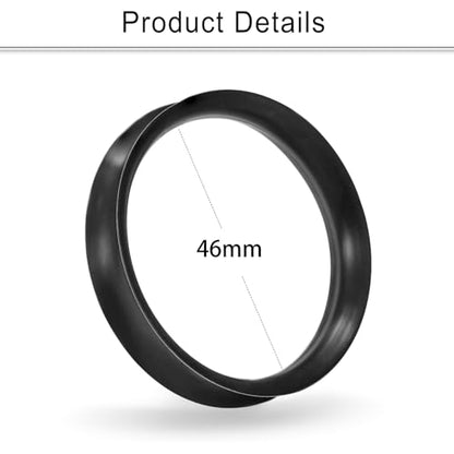Cisyozi 10G-50mm Thin Silicone Gauges for Ear Flexible Double Flare Gauges Tunnels Expander Stretching Gauge Earlets Plugs Gauges Kit Earlets Retainer Same Sizes 3 Colors - style: Size: 46mm = 13/16 inch