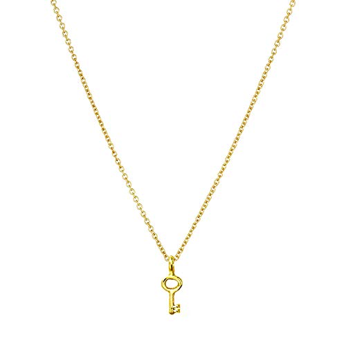 Baydurcan Friendship Anchor Compass Necklace Good Luck Elephant Pendant Chain Necklace with Message Card Gift Card - style: Key
