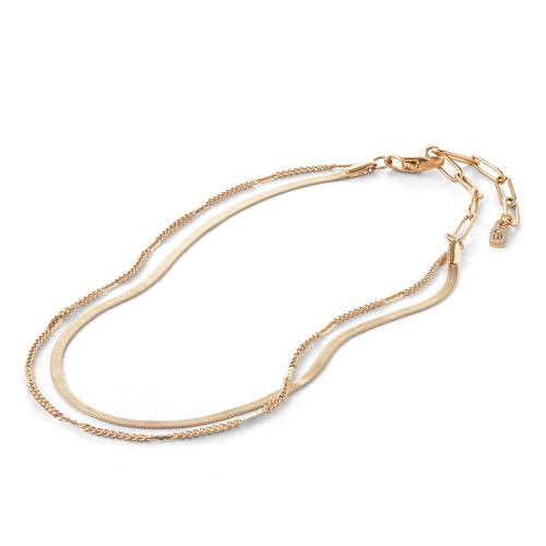 JENNY BIRD Surfside Anklet - color: High Polish Gold