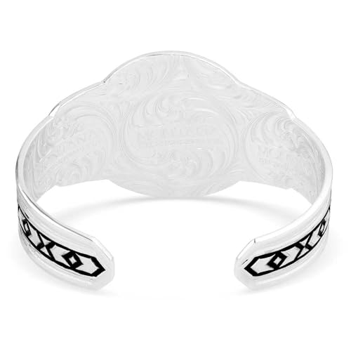 Montana Silversmiths Made in the USA Western Lifestyle Women's Cuff Bracelet - style: Buffalo Plains