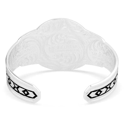 Montana Silversmiths Made in the USA Western Lifestyle Women's Cuff Bracelet - style: Buffalo Plains