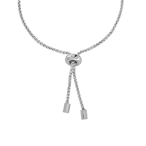 Michael Kors Silver-Tone Bracelet for Women; Bracelets; Jewelry for Women - color: Silver & Rose Glitz